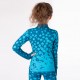 Thermal set/outfit “Blue Stars” stars print