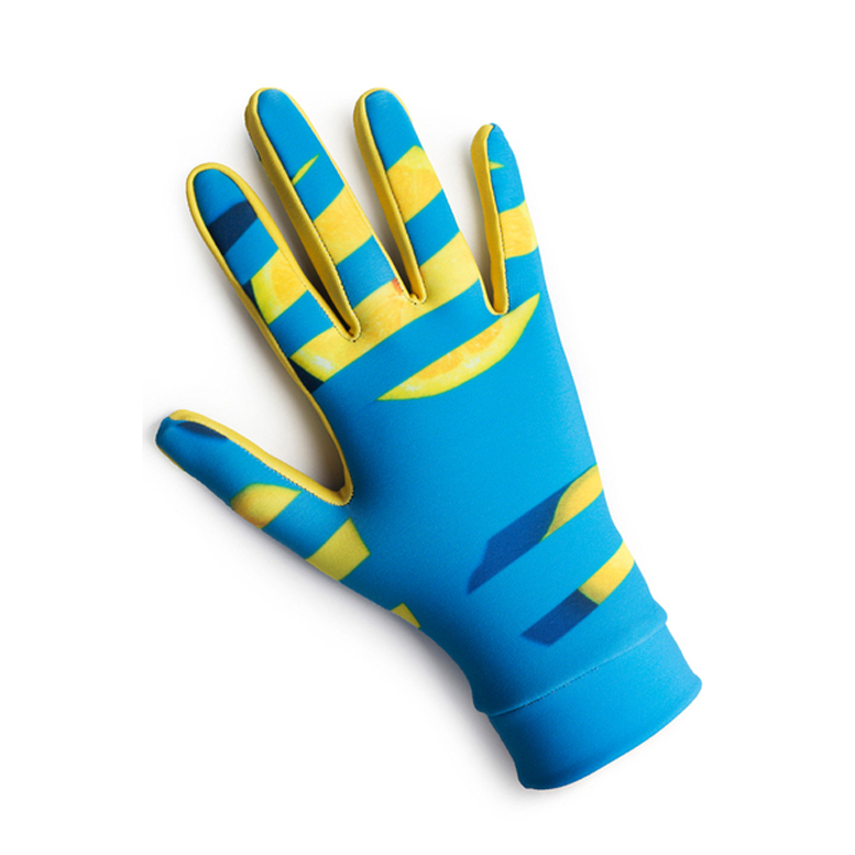 Gloves Lemon Stripes