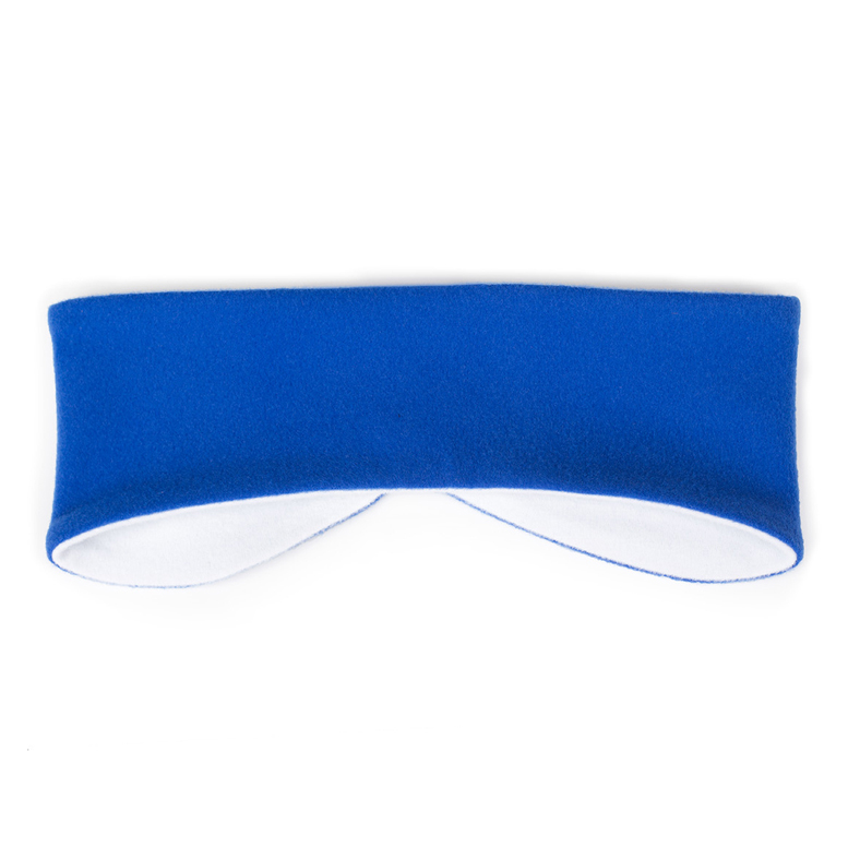 Head band Blue and White Medium