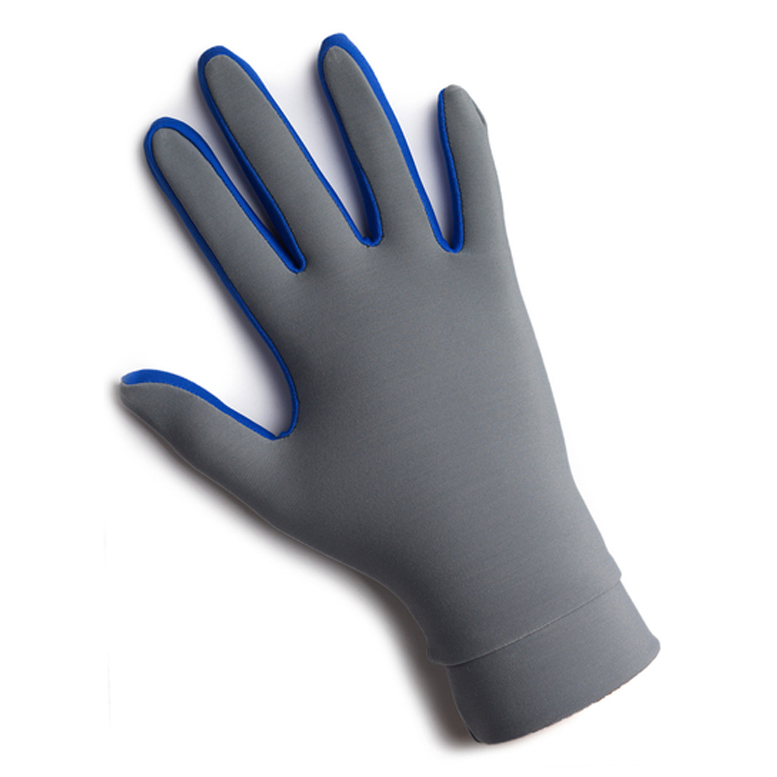 Gloves Grey and Blue