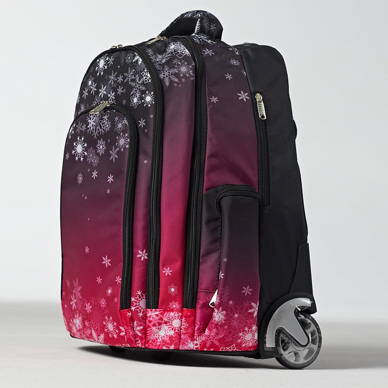 Black backpacks store from pink